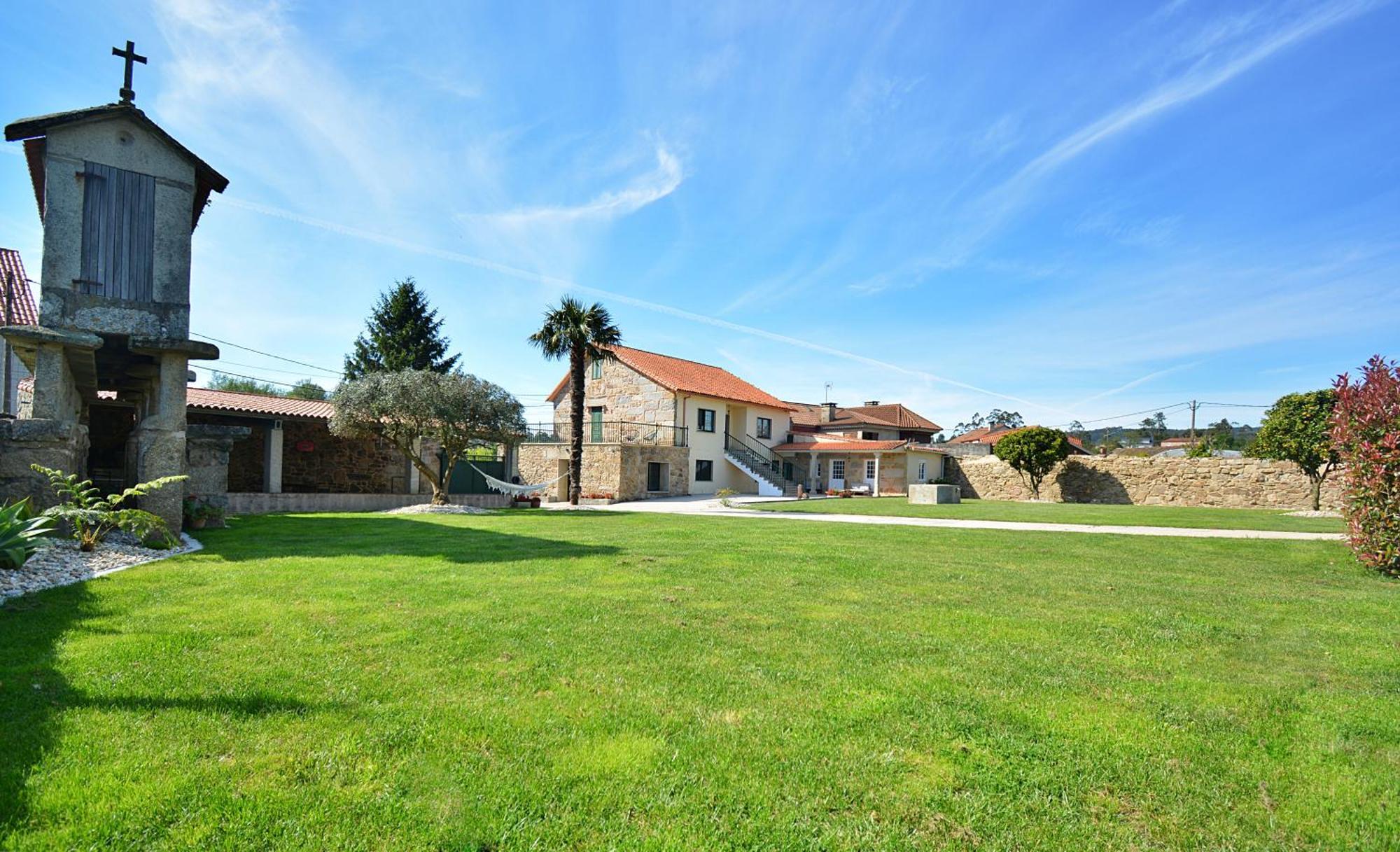 Vila Galihost - Casa Con Enorme Jardin En Cambados Exteriér fotografie