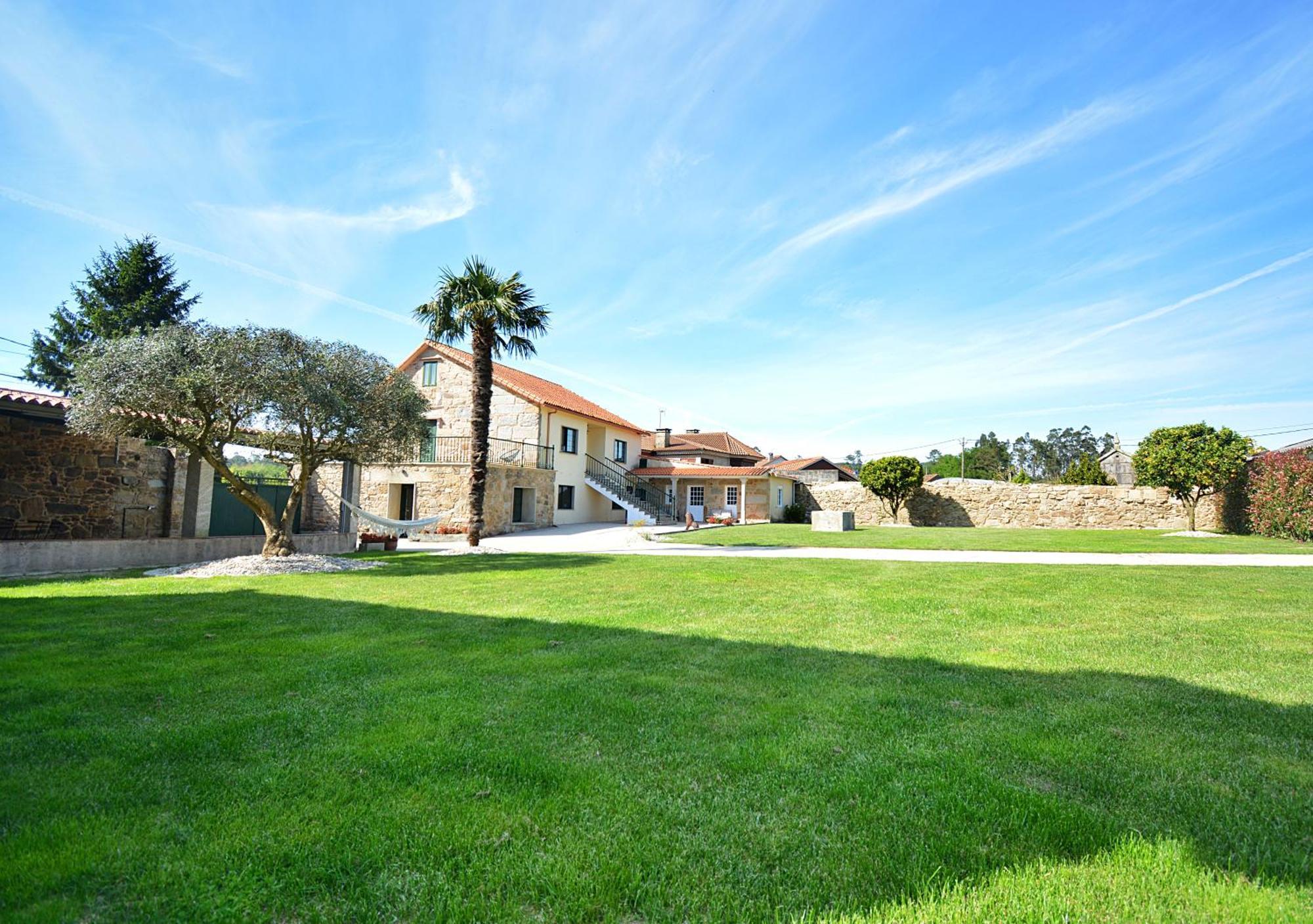 Vila Galihost - Casa Con Enorme Jardin En Cambados Exteriér fotografie