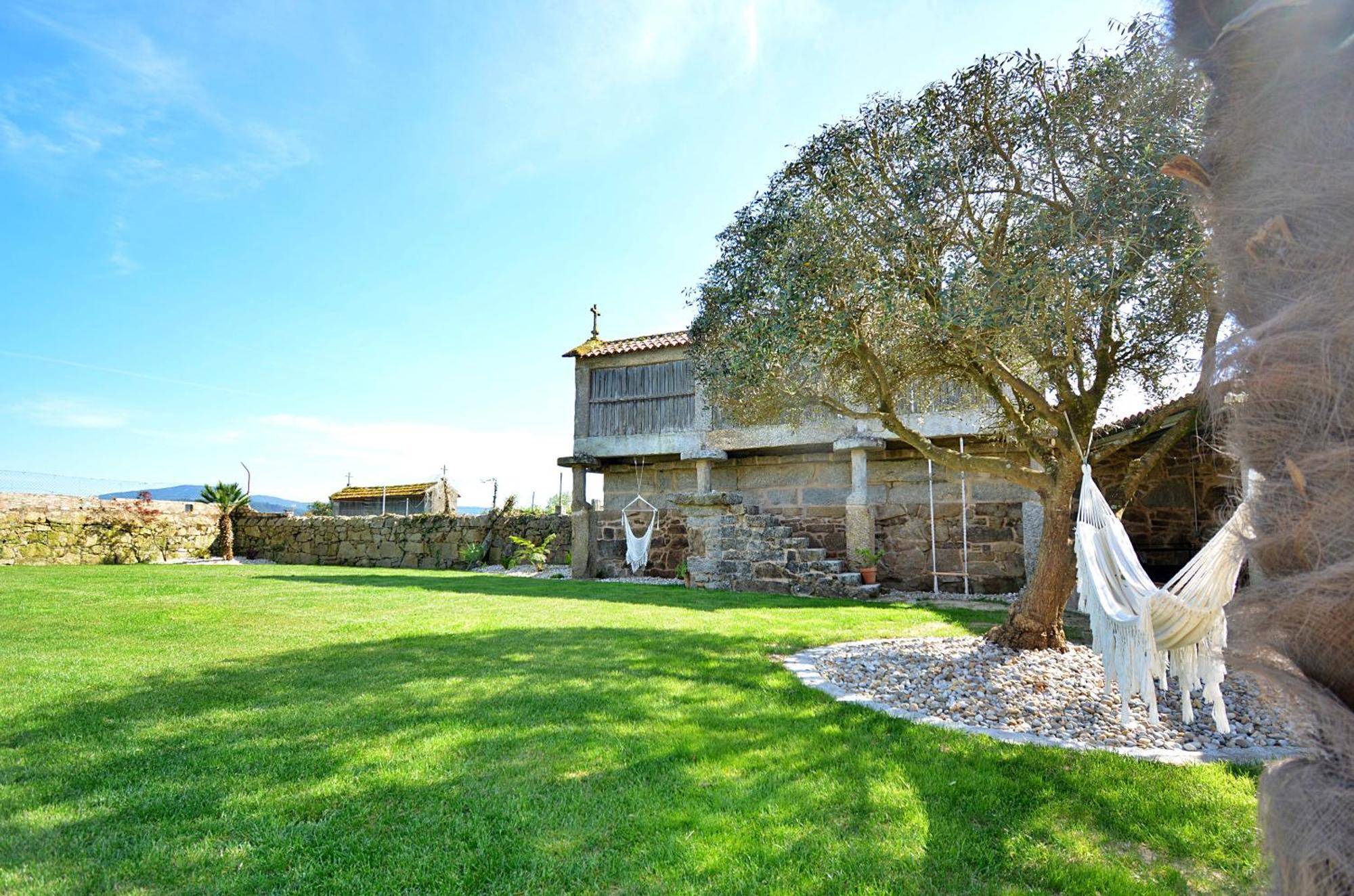 Vila Galihost - Casa Con Enorme Jardin En Cambados Exteriér fotografie